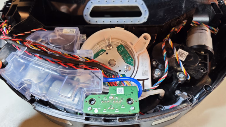 Roborock Q Revo S: Błąd 155 (Fan Error / Błąd wentylatora)